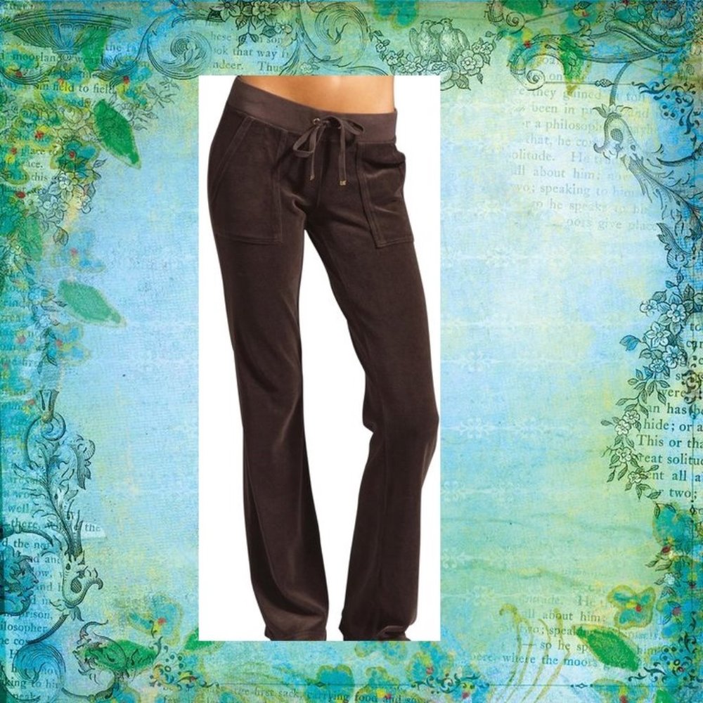 Juicy Couture ~ Bootcut Leg Pant XL Chestnut